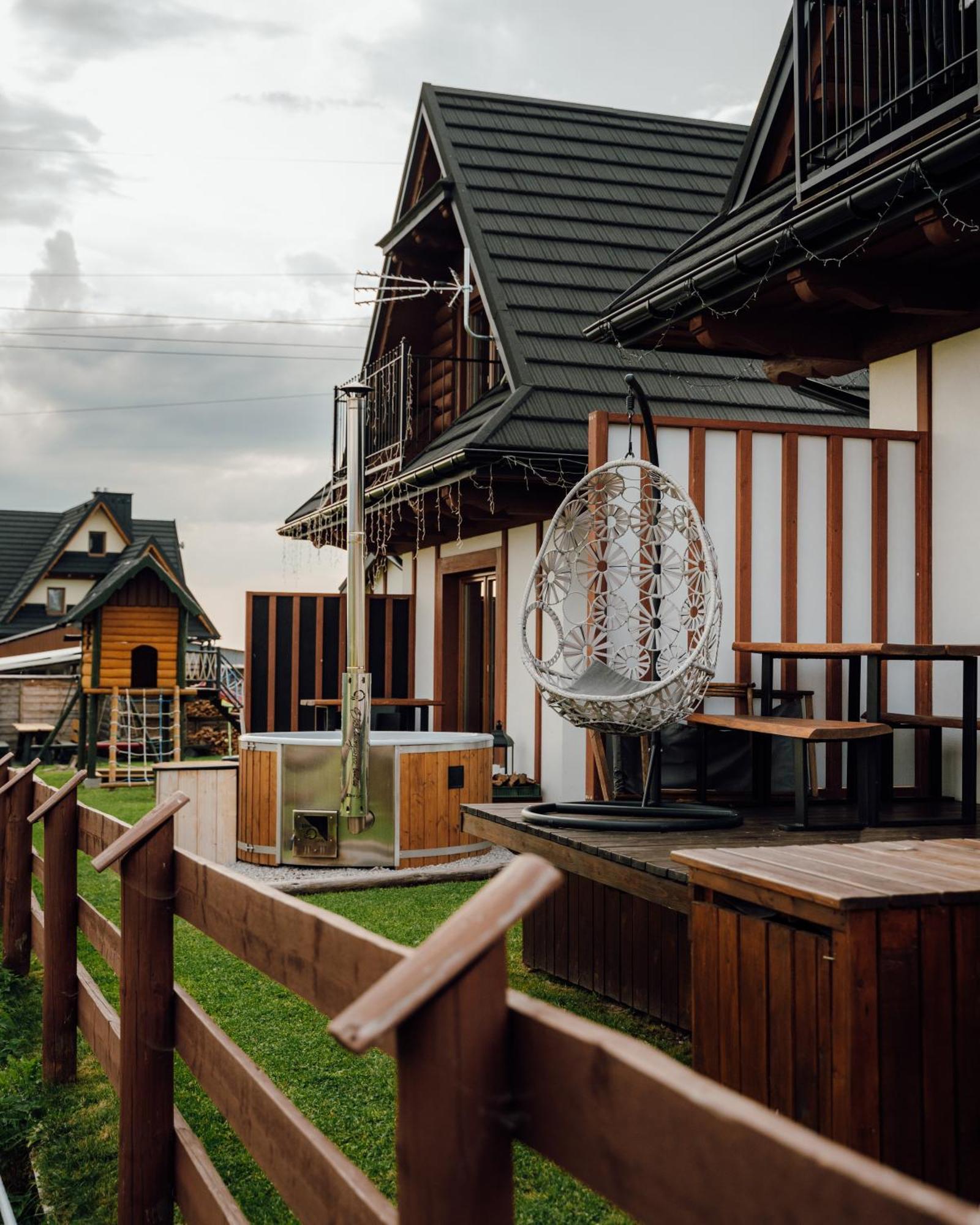 Lasschata - Domki W Gorach Z Balia Oraz Sauna ザコパネ エクステリア 写真